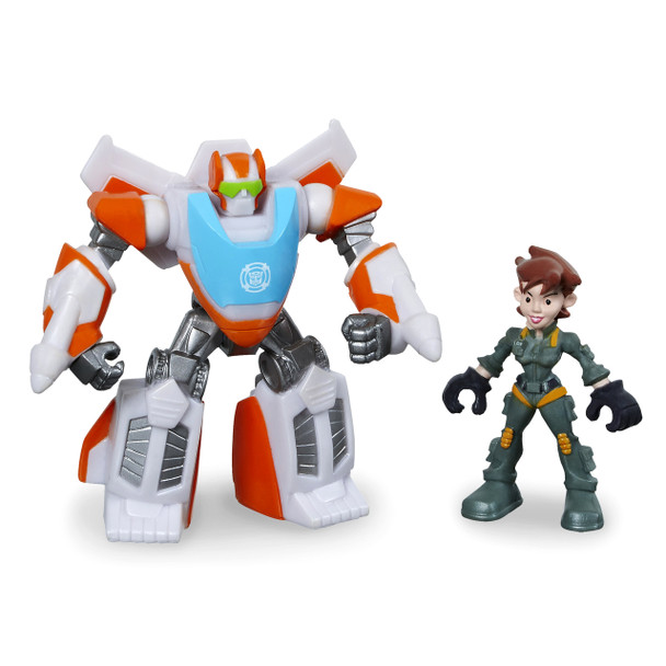 Transformers Rescue Bots Blades The Flight Bot And Dani Burns Figures