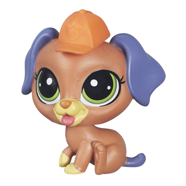 Collectable pet #30 Pup Tacaro stands around 4 cm tall.