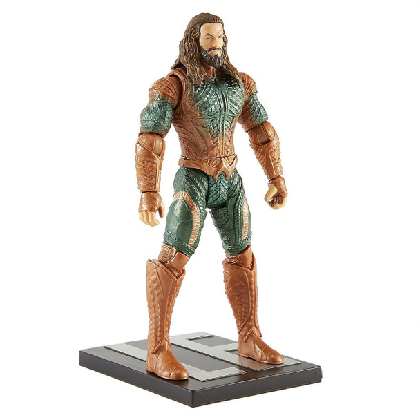 6 inch scale, highly detailed Justice League movie Aquaman action figure.