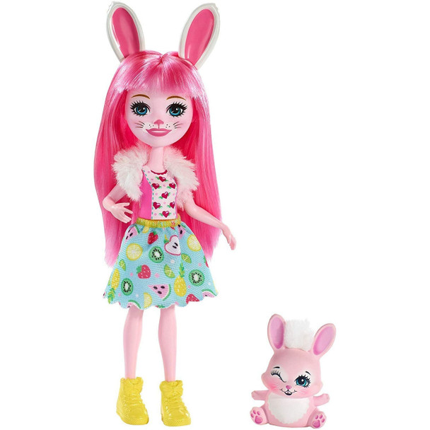 Enchantimals BREE BUNNY Doll & TWIST Animal Friend