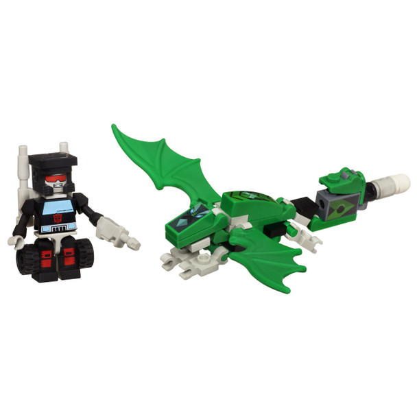 2-in-1 Dragon Assault construction set! Includes 42 pieces. Build a dragon!