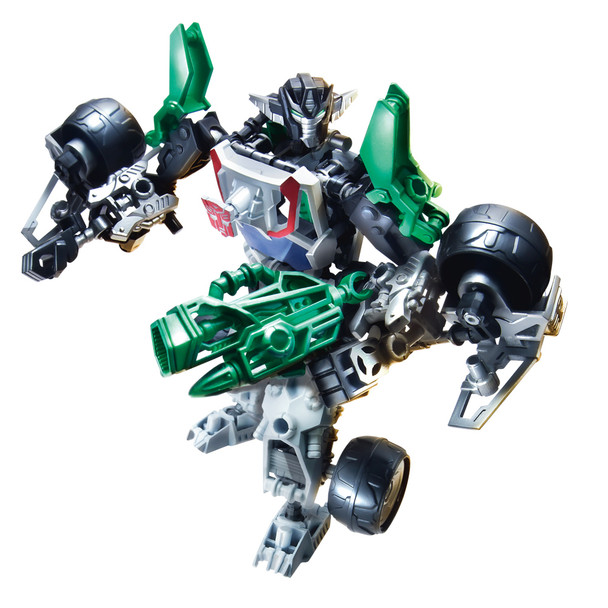 Transformers Construct-Bots Elite Class WHEELJACK 2-in-1 Buildable Action Figure