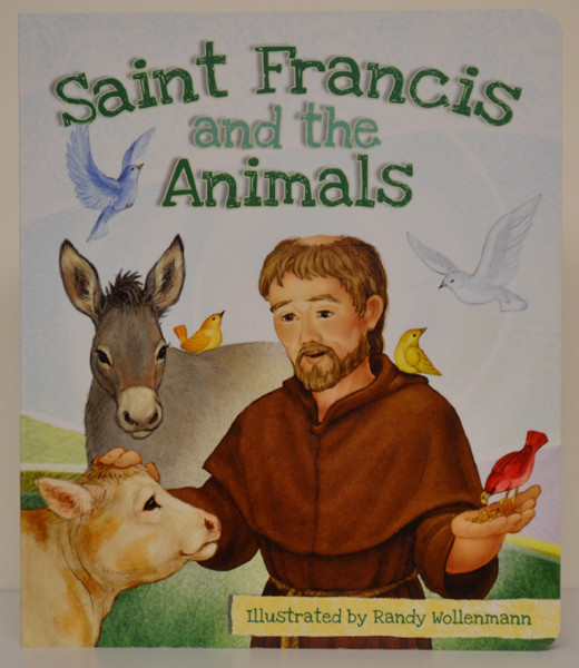 St. Francis and the Animals, Board Book Lisa's Catholic Treasures