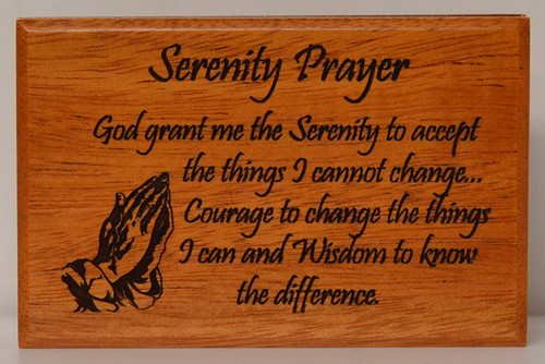 LCT - HJS - Serenity Prayer Keepsake