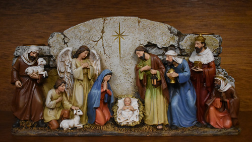 LCT-JS, Nativity Wall Advent candleholder