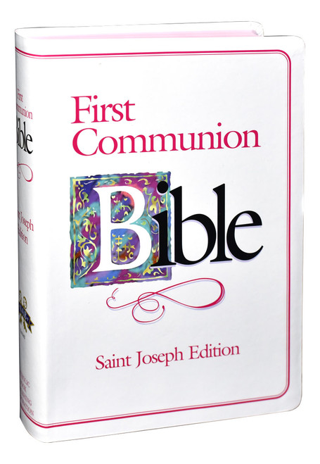 first communion bible - girls