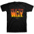 He is the WAY - t-shirt, Black, Kerusso