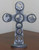 Miracles of Jesus Pewter Tabletop Cross - 5"