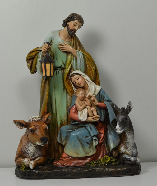 Slim Line Holy Family by Joseph's Studio, 7.5"H