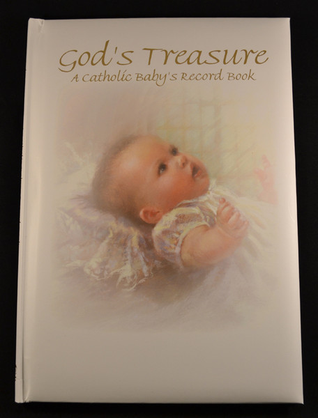God's Treasure - A Catholic Baby's Record Book