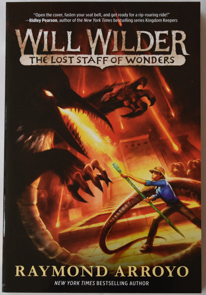 Will Wilder in The Lost Staff of Wonders, by Raymond Arroyo