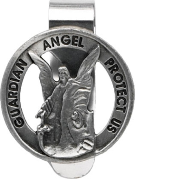 Lisa's Catholic Treasures, CA Gift Guardian Angel Visor Clip