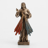 Divine Mercy from Unicorn Studios, Cold Cast Bronze 3.5"