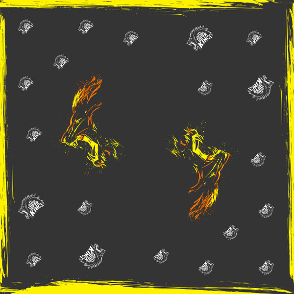 Chennai Super Kings Fury (Roaring Lion) Bandana