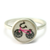 Tiny pink bike ring