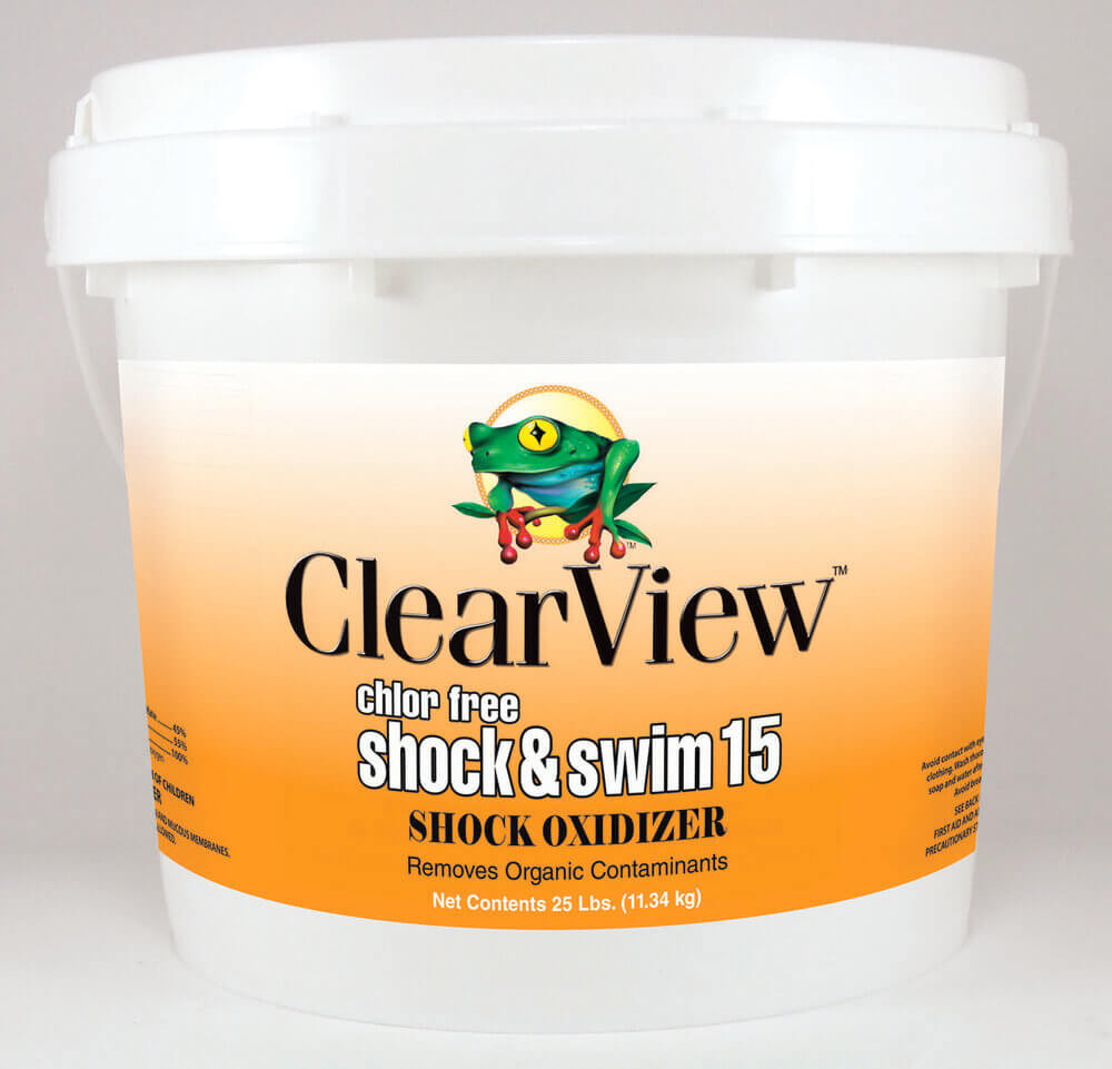 ClearView Chlor Free Shock and Swim 15 - 25 lb  -  CVCF025