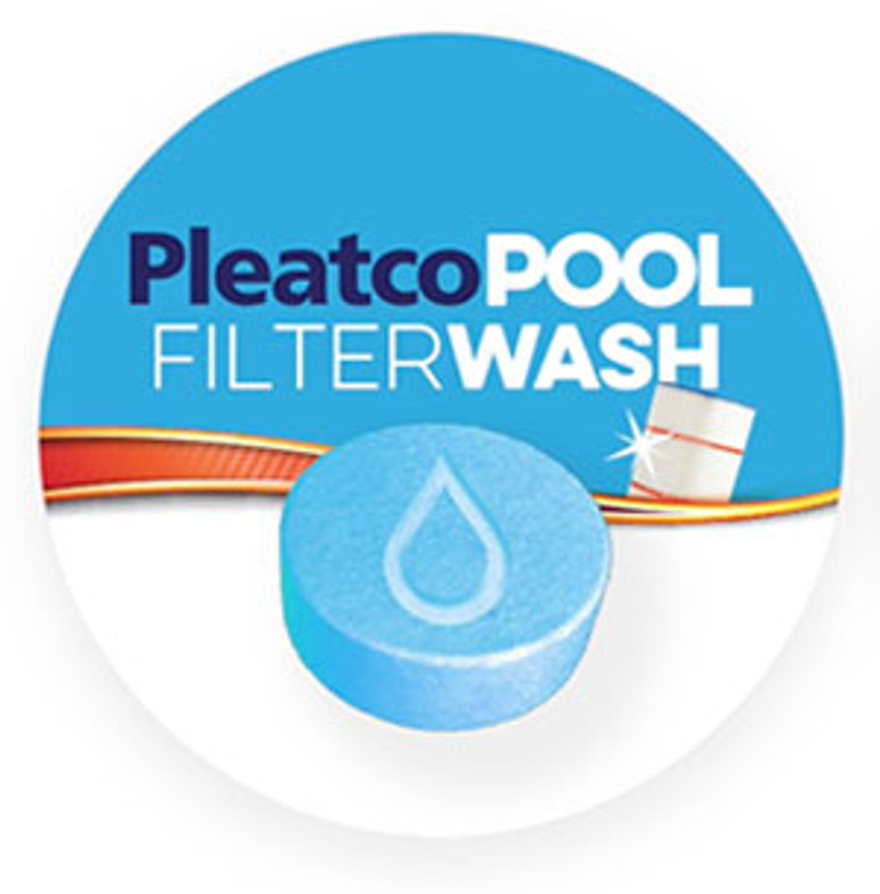 Pleatco PWASH-POOL - Filter Wash - Pool Cartridge Cleaning Tablets