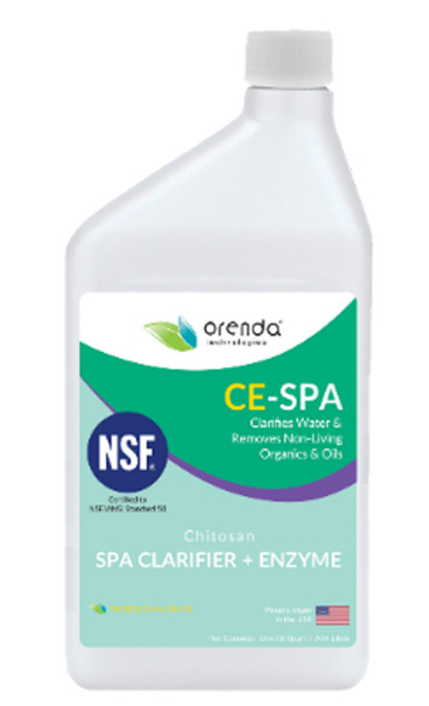 Orenda CE Spa-Clarifier - Chitosan Clarifier + Enzyme - 1qt  50147