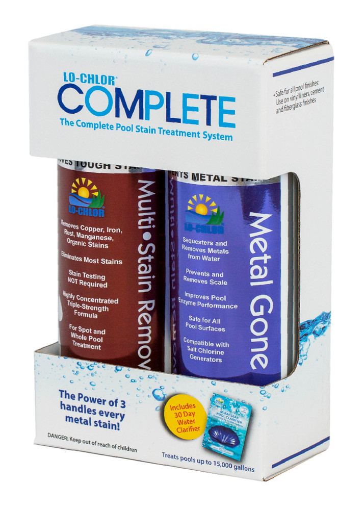 Lo-Chlor Complete Kit - Stain treatment system