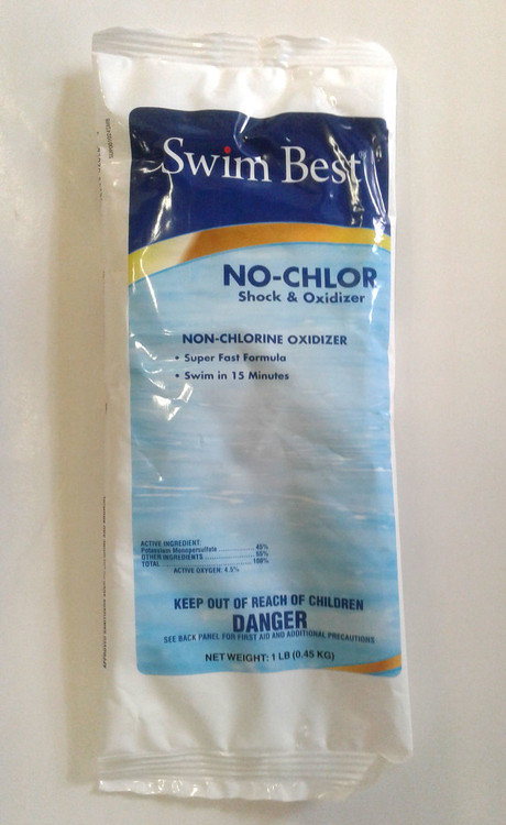 Swim Best No-Chlor non-chlorine shock oxidizer - 6 x 1 lb