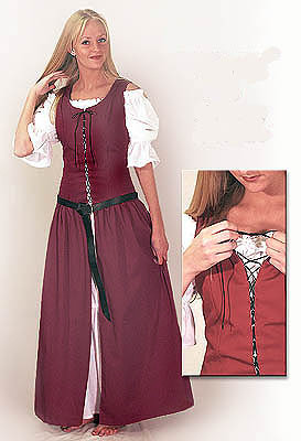 maroon country dress