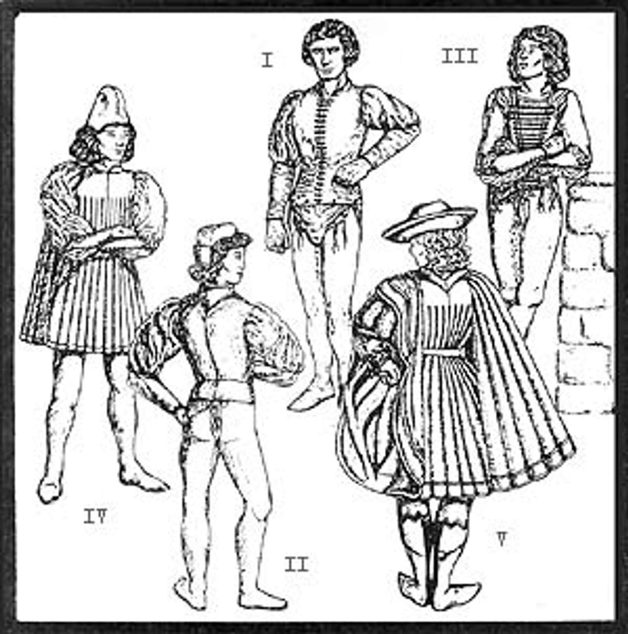 Renstore Italian Renaissance Patterns For Men