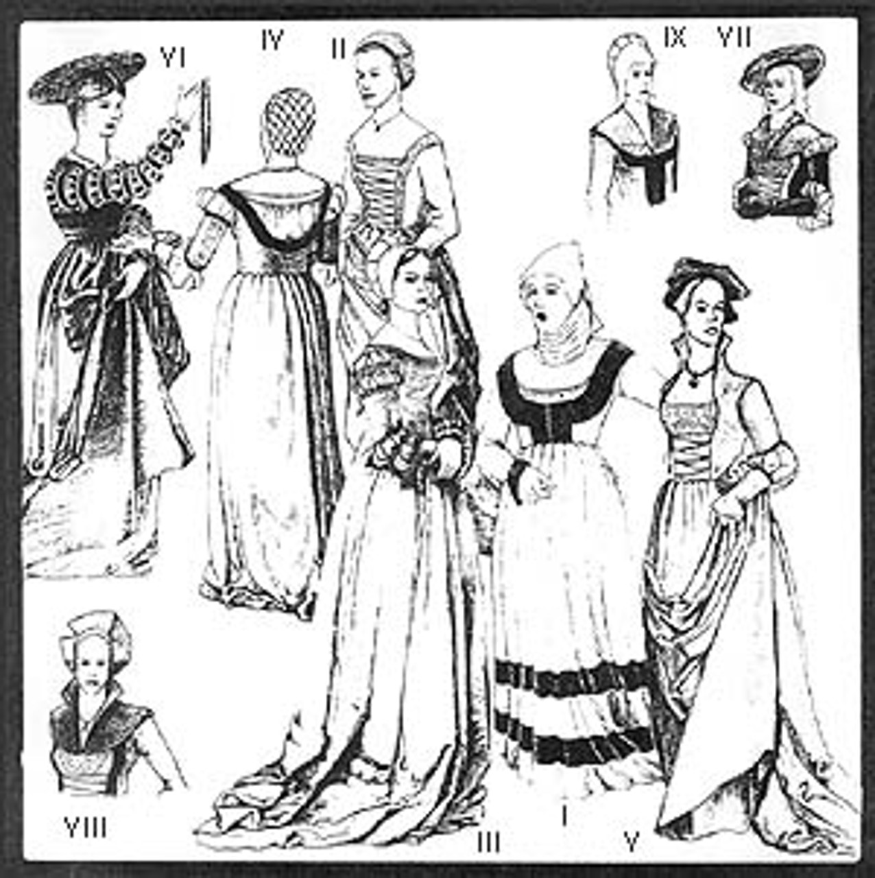 German Patterns for Women Dresses