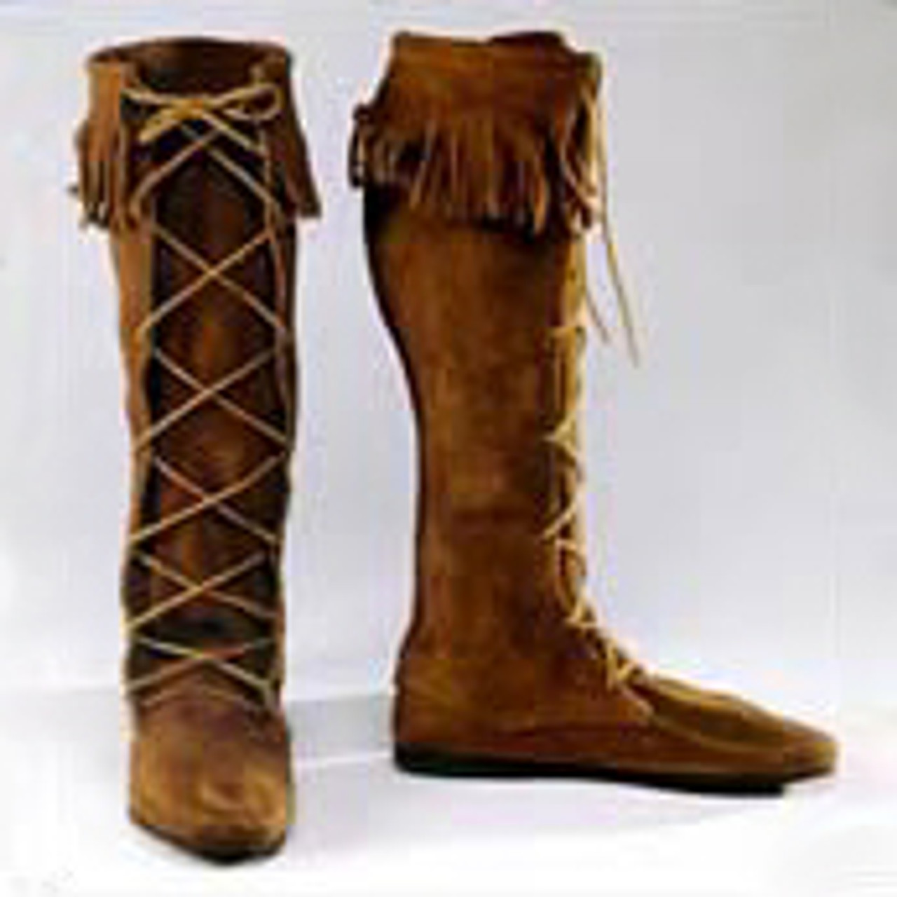 front lace boots