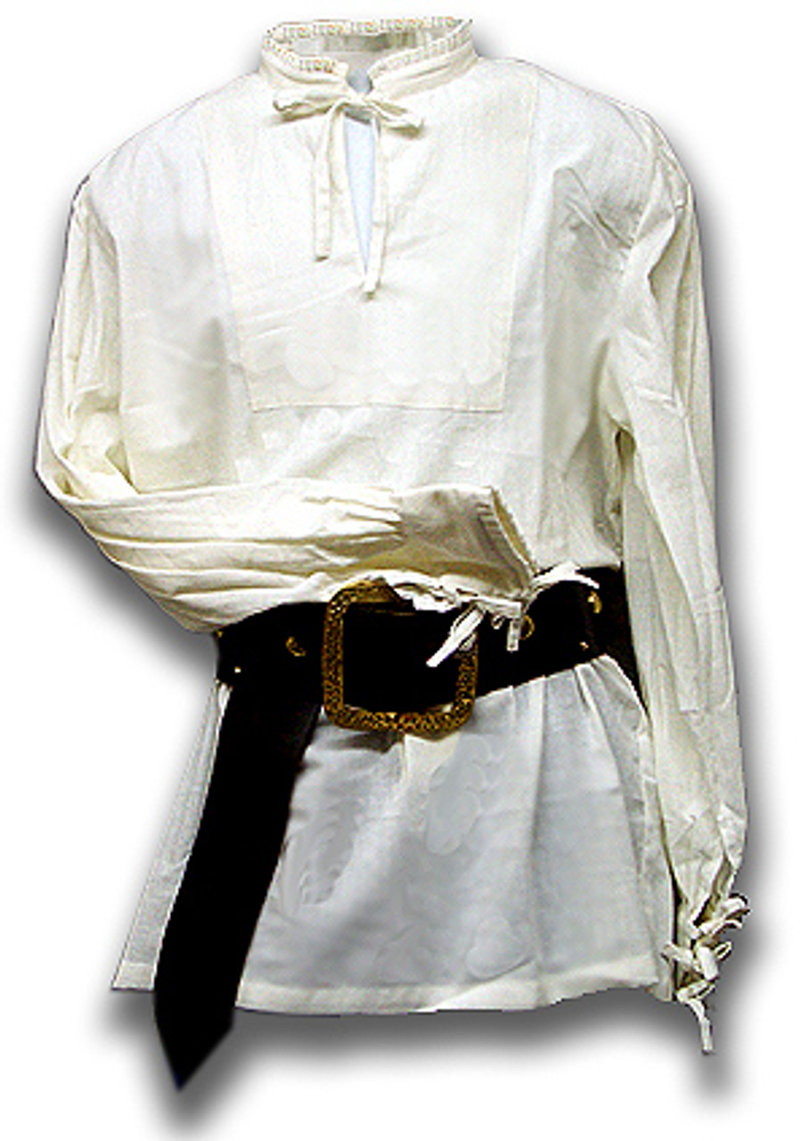 Renstore - Fine Pleat Renaissance Shirt, pre-shrunk
