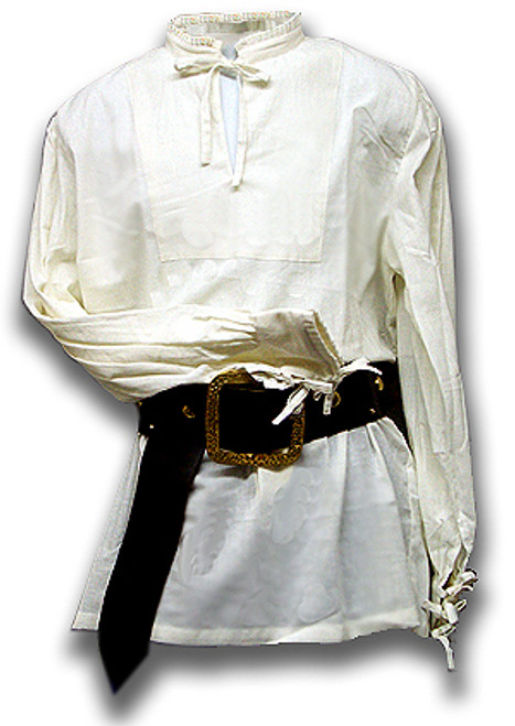 Fine Pleat Renaissance Shirt, pre-shrunk