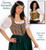 Brocade Barmaid Bodice