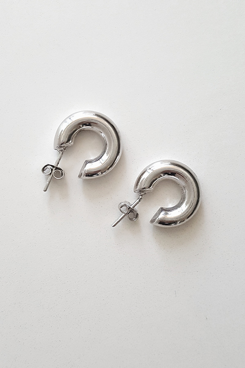 Sterling Silver Favorite Hoop Earrings Mini - kellinsilver.com
