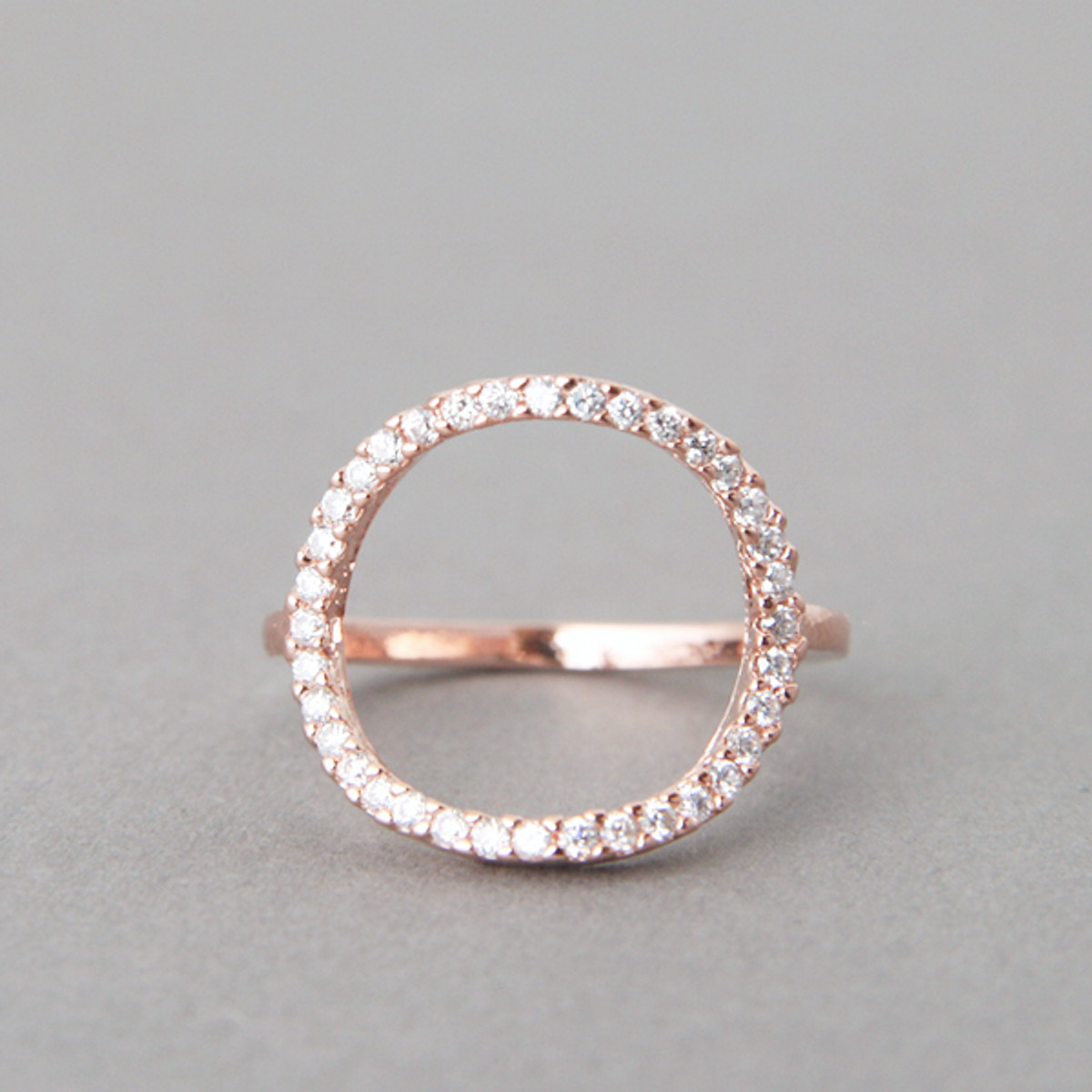 Matrix ring, Baguette cut, Pink, Rose gold-tone plated | Swarovski