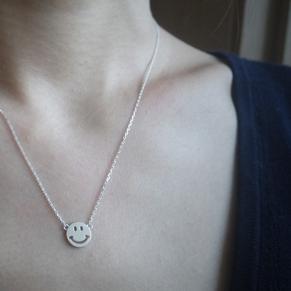 Sterling Silver Smile Necklace - kellinsilver.com