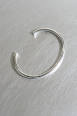 3mm Bold Simple Cuff Bracelet Sterling Silver from kellinsilver.com