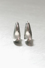 Sterling Silver Hinge Teardrop Earrings Medium from kellinsilver.com