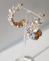 Jewel Hoop Earrings from kellinsilver.com