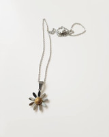 Stainless Steel Daisy Necklace on kellinsilver.com