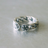 Oxidized Sterling Silver Black Star Cuff Ring from kellinsilver.com Oxidized Sterling Silver Black Star Cuff Ring from kellinsilver.com