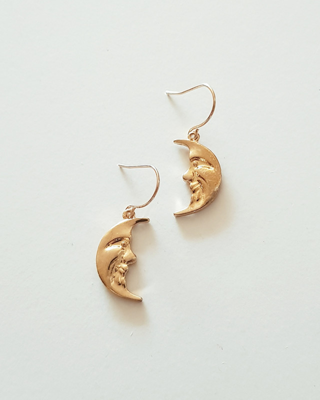 Tiny French Hoop Earrings in Sterling Silver on kellinsilver.com