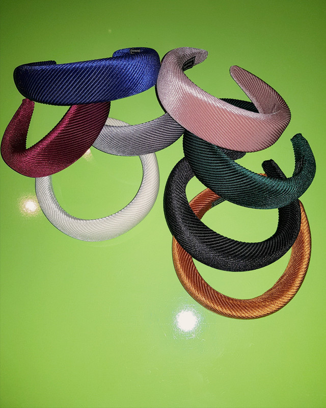 Padded Corduroy Headband 8 colors on kellinsilver.com