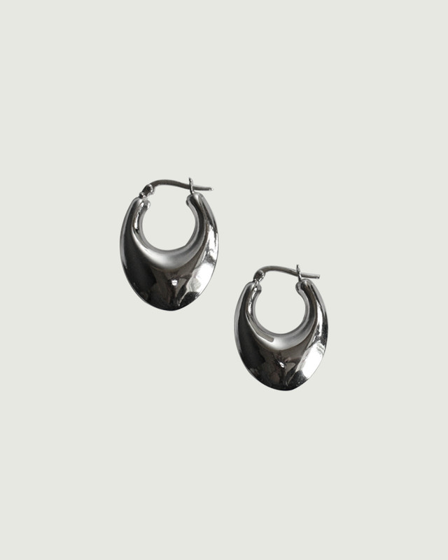 Sterling Silver RAE Bold Hoop Earrings on kellinsilver.com