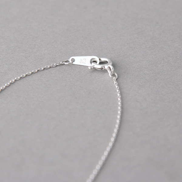 Tiny Hammered Rose Gold Sideways Crosses Necklace Sterling Silver from kellinsilver.com