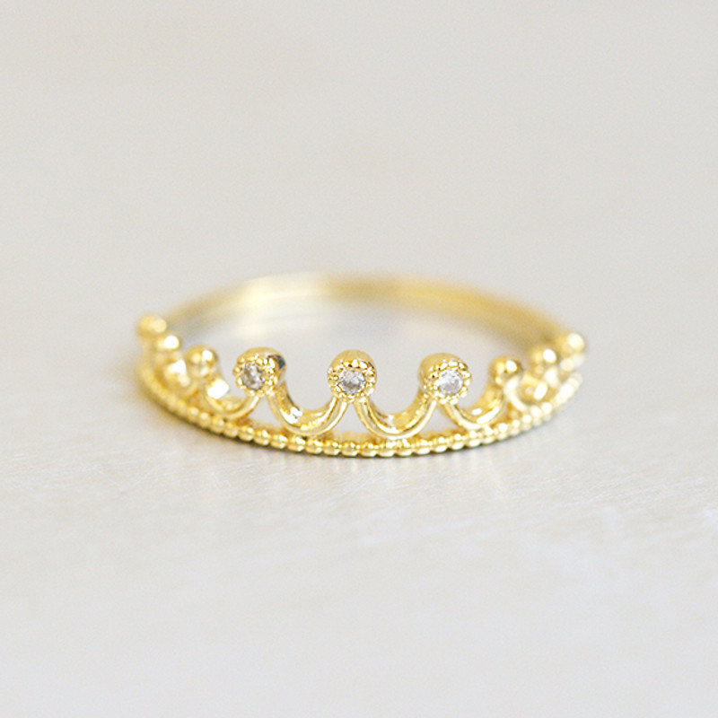 Crown Ring No. 03 - Gold Vermeil – Earthen