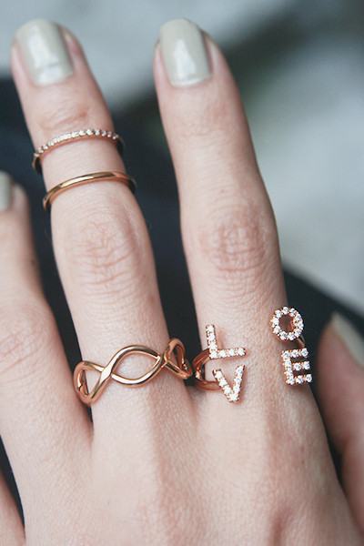 Swarovski Pave Love Cuff Ring from kellinsilver.com