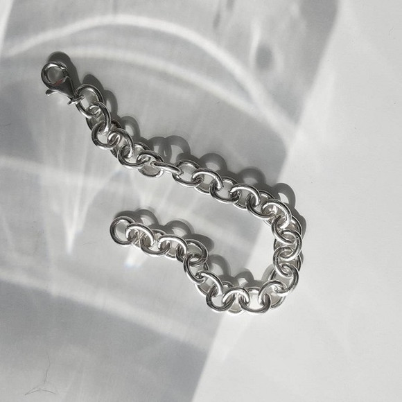 Sterling Silver Rolo Chain Bracelet - kellinsilver.com