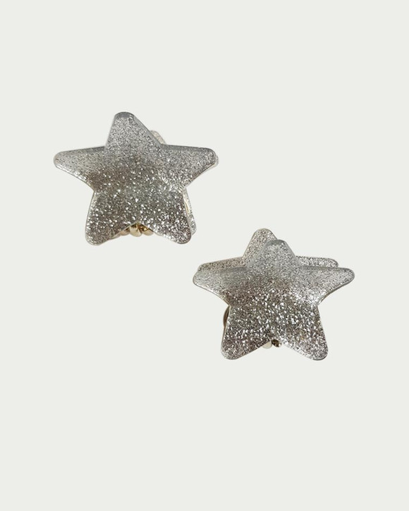 star-silver-glitter-hair-claws