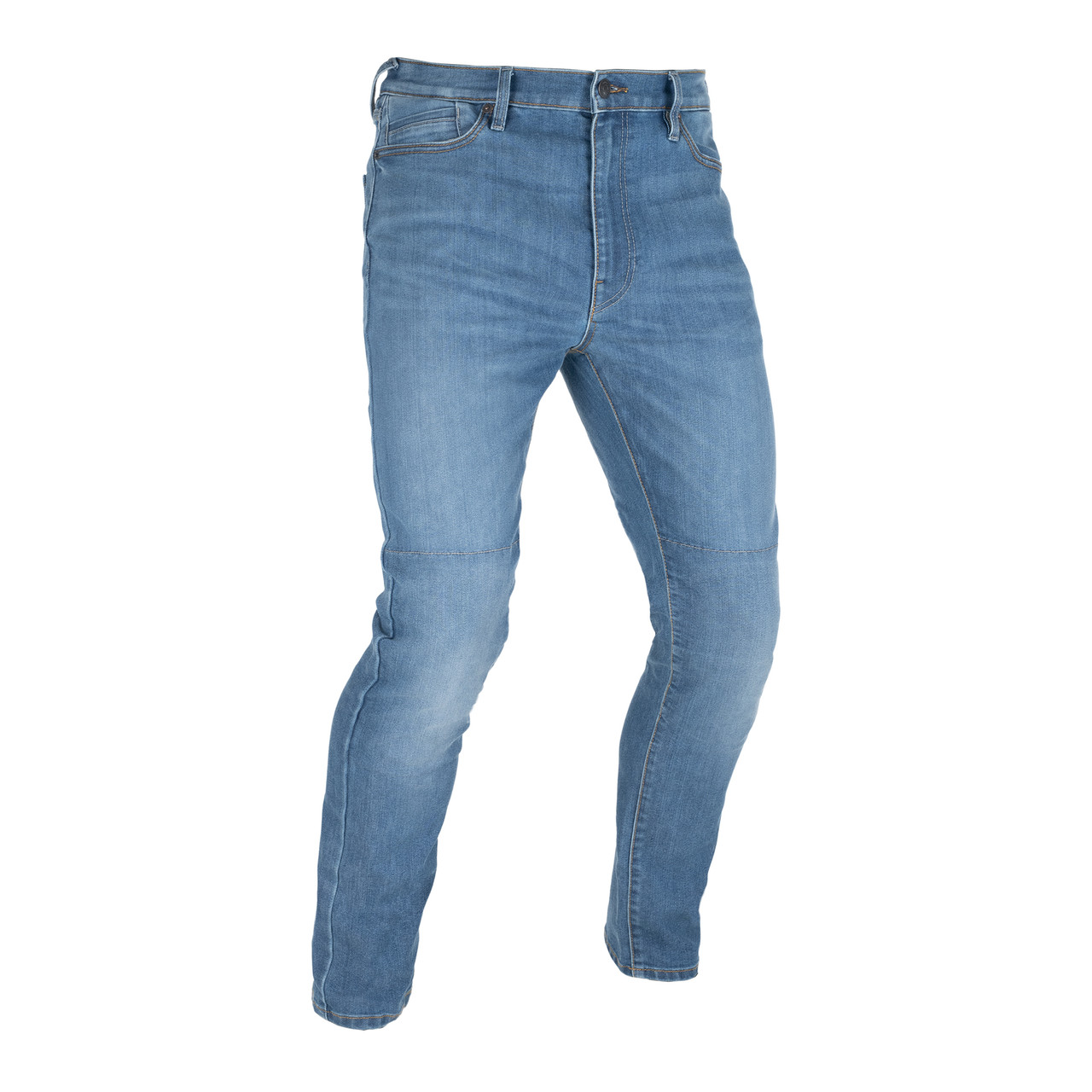 Oxford AA OA Jean Straight Mens Mid Blue Short 30 Length