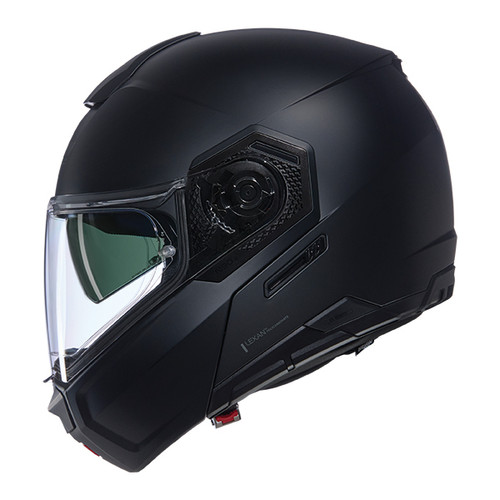 Nolan N90-3 06 Classico 302 Matt Black Flip Modular Open Helmet Plain Modular Open Helmet Motorcycle Motorbike Scooter Moped Travel Sport Touring Bike Made in Italy Flip Up Open