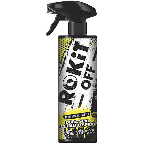 ROKIT Off Dura Seal Ceramic Motorcycle Cleaning Spray 500ml Biker Go Karting MX Motocross Enduro Dirt Dirty Shine Wash Protection Coating